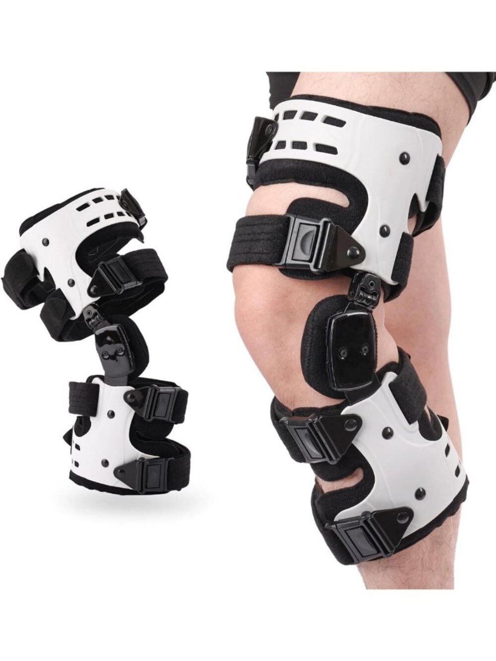 Adjustable OA Knee Brace for Arthritis & Osteoarthritis Pain Relief, Metal